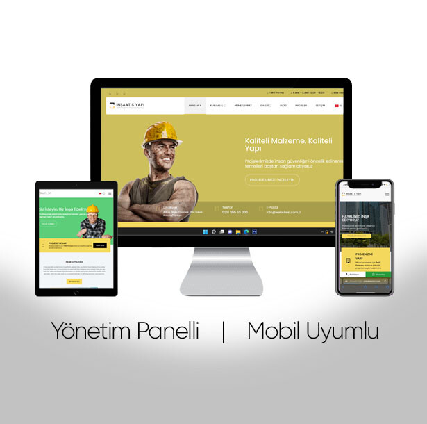 İnşaat / Yapı Web Paketi Tila